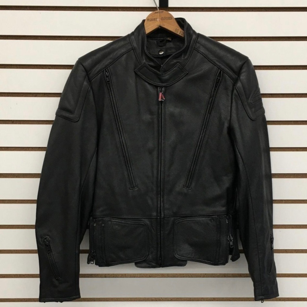 Hein Gericke Vintage Men’s Black Leather Jacket